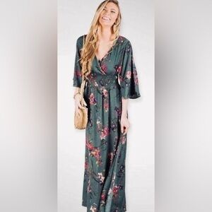 Anthro’s Oddy,EXCLNT Wardrobe Add, Slimming Colors,Contrasting Florals,Size S